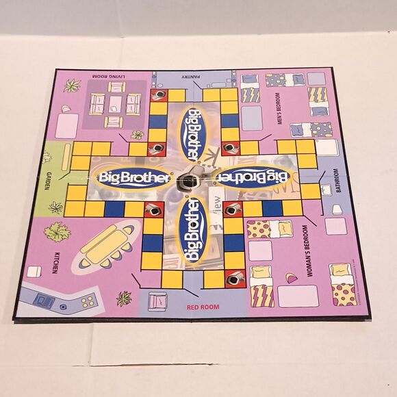 Vintage Big Brother The Game-Pressman Toys-2000-Based On TV Show-Complete - Picture 7 of 11